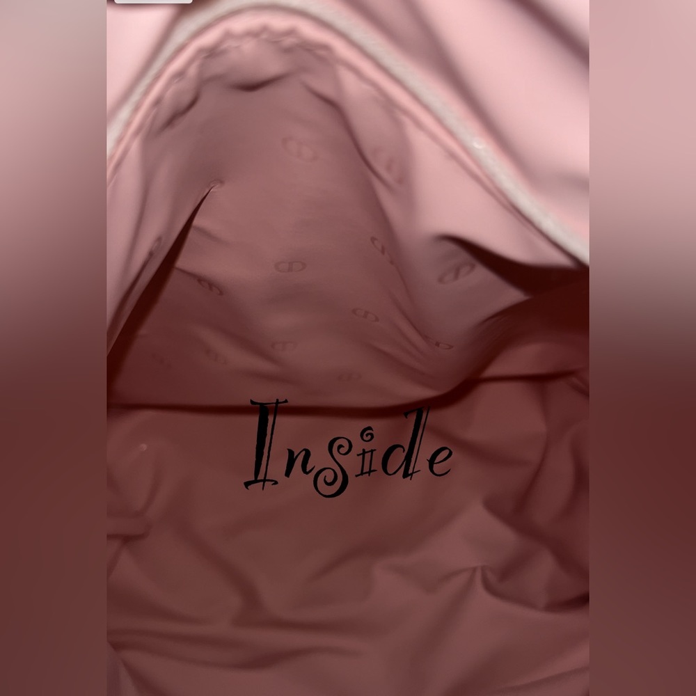 New DIOR Puffy “Trousse” Pearlized White & Pink Pouch - box included. - Picture 11 of 11